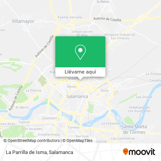 Mapa La Parrilla de Isma