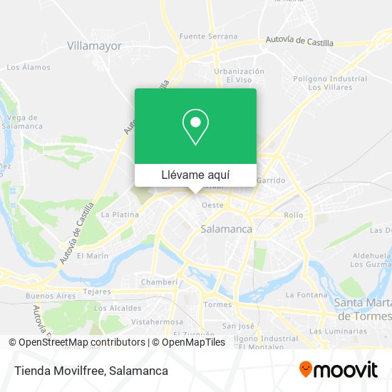 Mapa Tienda Movilfree