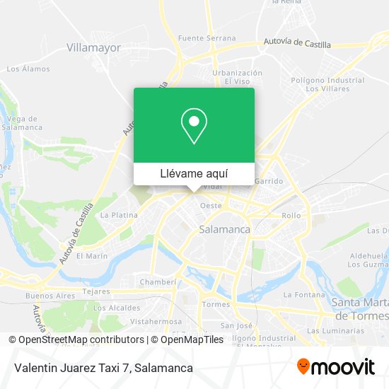 Mapa Valentin Juarez Taxi 7