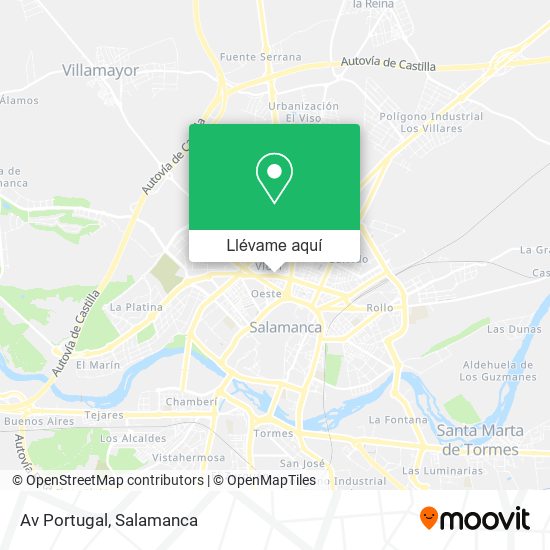 Mapa Av Portugal