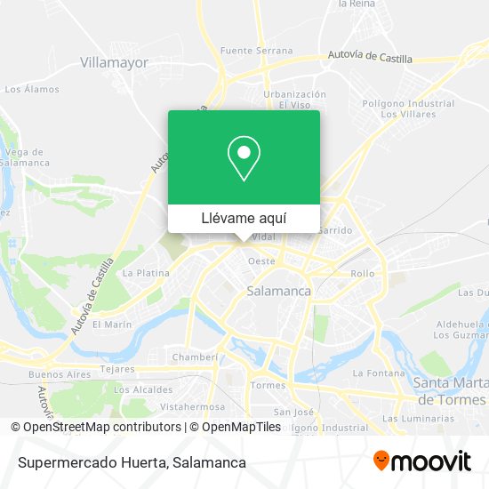Mapa Supermercado Huerta