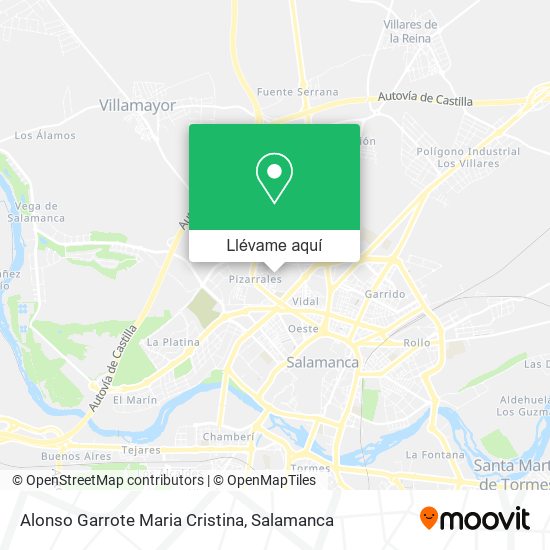 Mapa Alonso Garrote Maria Cristina