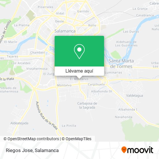 Mapa Riegos Jose