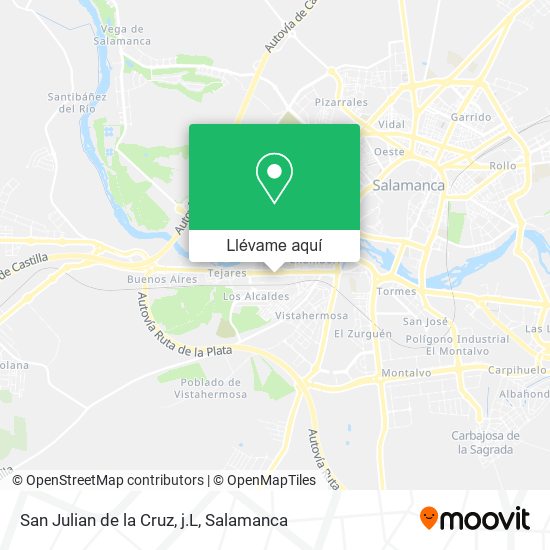 Mapa San Julian de la Cruz, j.L