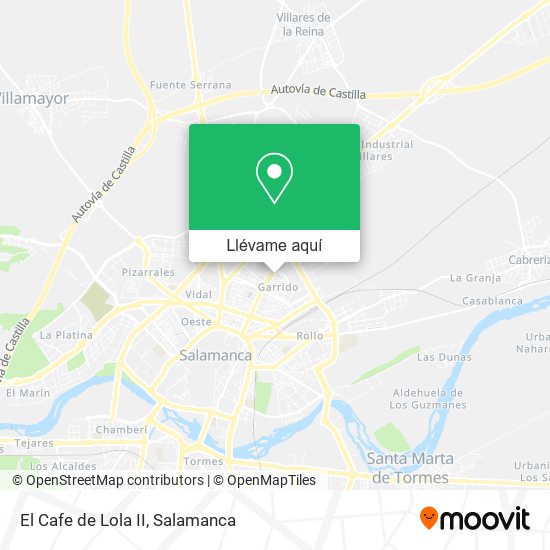 Mapa El Cafe de Lola II