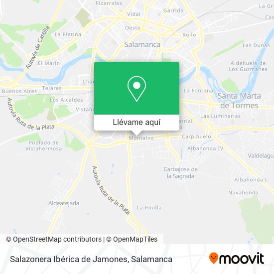 Mapa Salazonera Ibérica de Jamones