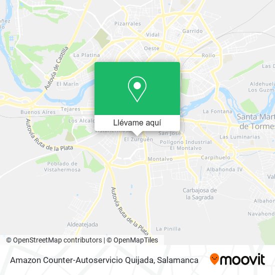 Mapa Amazon Counter-Autoservicio Quijada