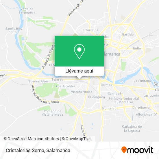 Mapa Cristalerias Serna