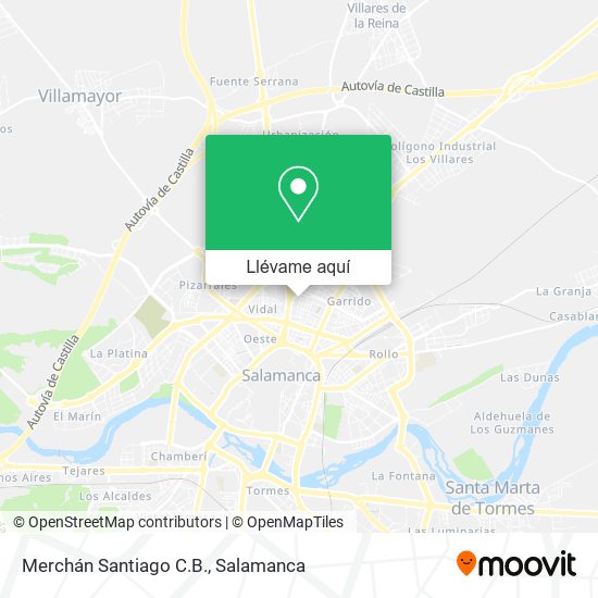 Mapa Merchán Santiago C.B.