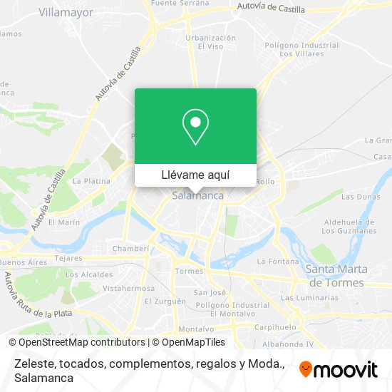 Mapa Zeleste, tocados, complementos, regalos y Moda.