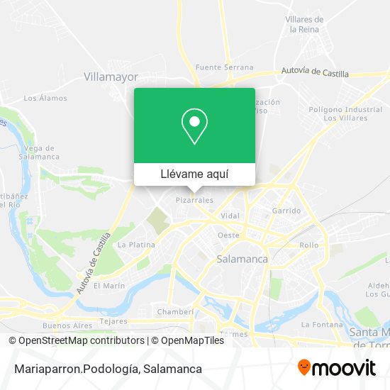 Mapa Mariaparron.Podología