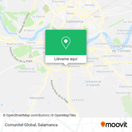 Mapa Comunitel Global