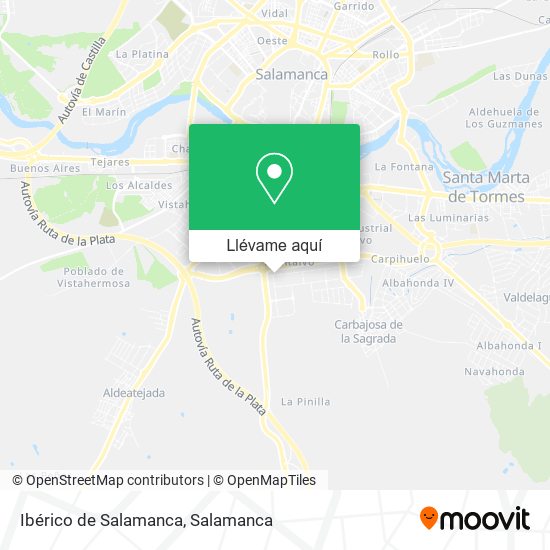 Mapa Ibérico de Salamanca