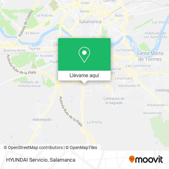 Mapa HYUNDAI Servicio