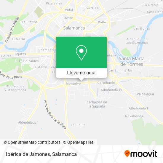 Mapa Ibérica de Jamones