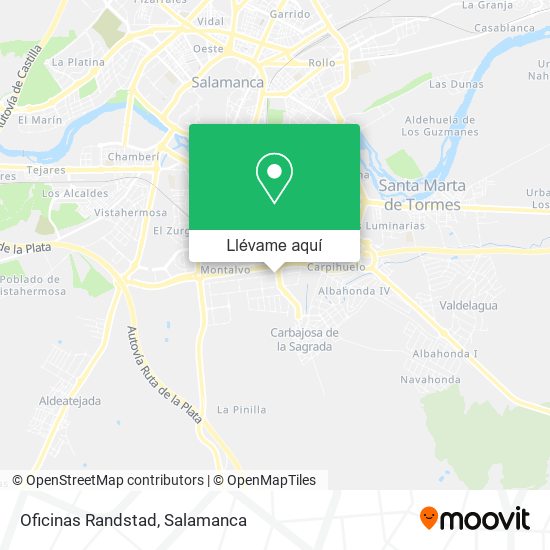 Mapa Oficinas Randstad