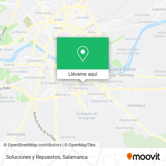 Mapa Soluciones y Repuestos