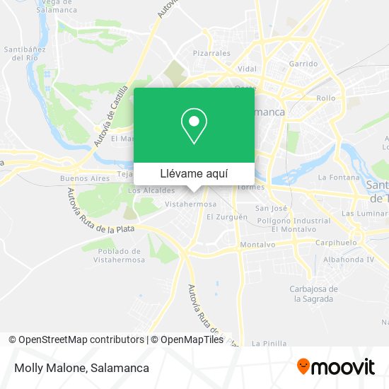 Mapa Molly Malone