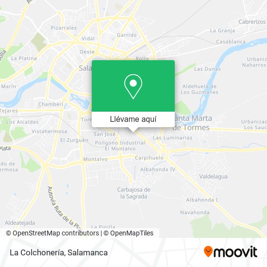 Mapa La Colchonería