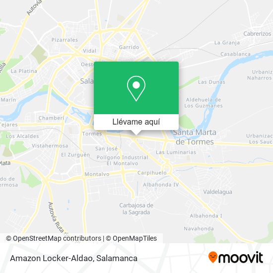 Mapa Amazon Locker-Aldao