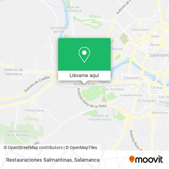 Mapa Restauraciones Salmantinas