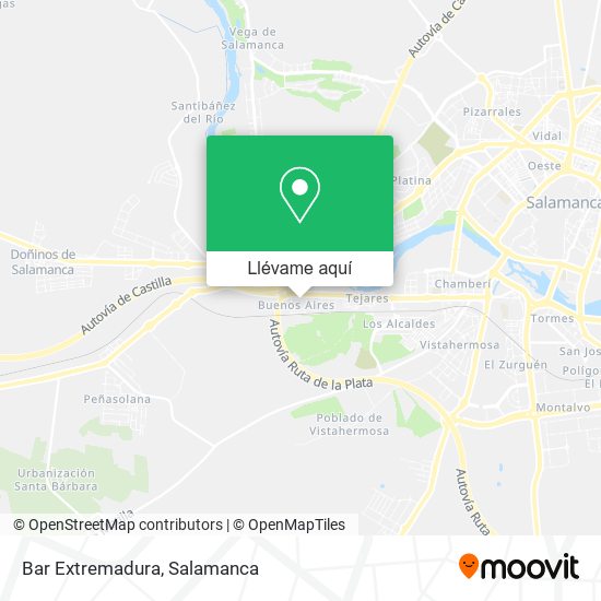 Mapa Bar Extremadura