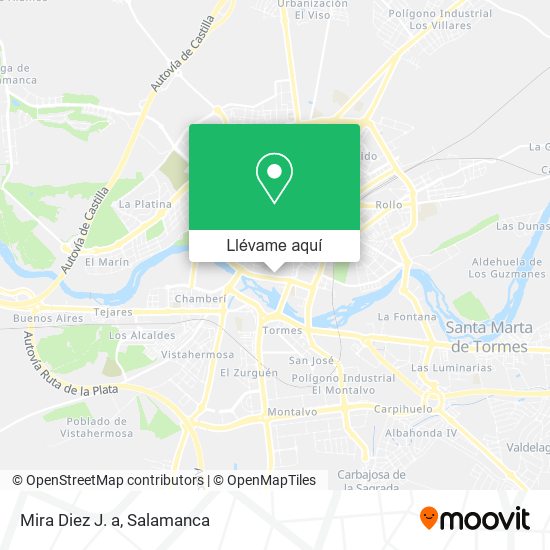 Mapa Mira Diez J. a