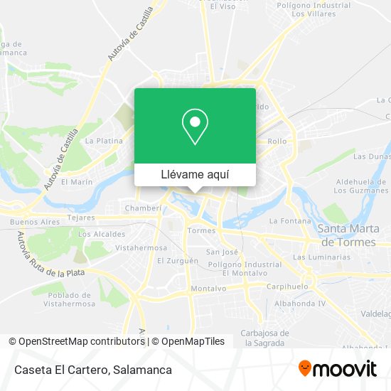 Mapa Caseta El Cartero