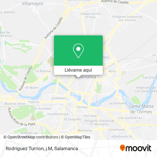 Mapa Rodríguez Turrion, j.M