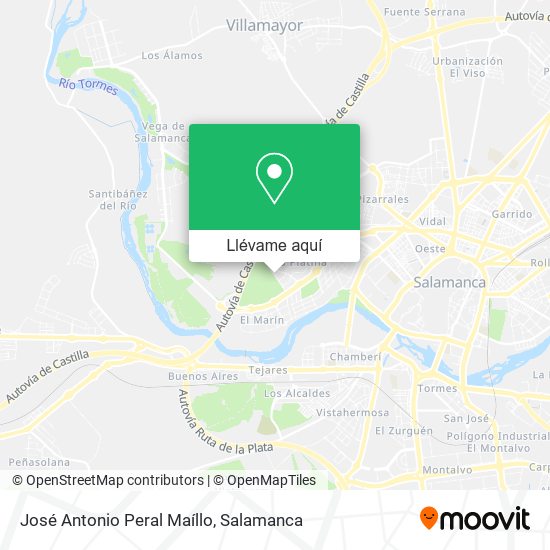 Mapa José Antonio Peral Maíllo