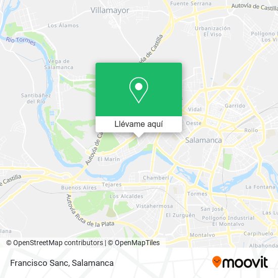Mapa Francisco Sanc