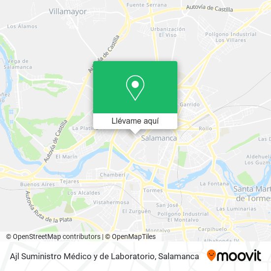 Mapa Ajl Suministro Médico y de Laboratorio