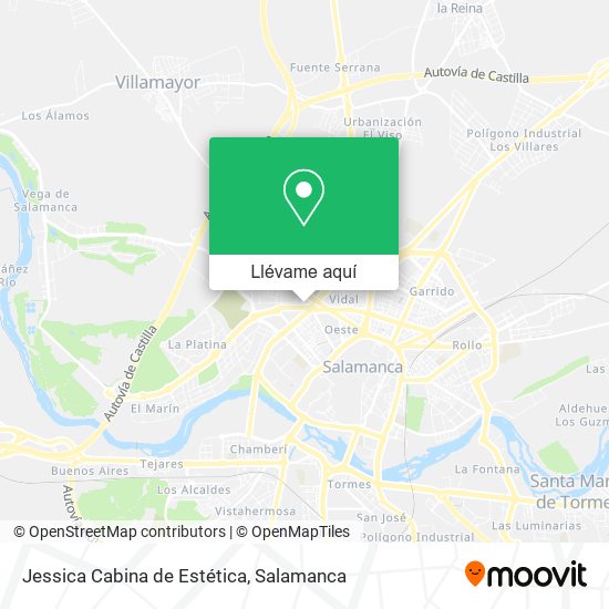 Mapa Jessica Cabina de Estética