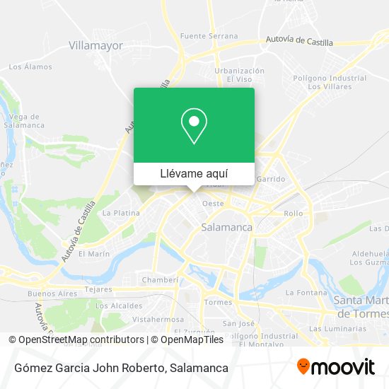 Mapa Gómez Garcia John Roberto