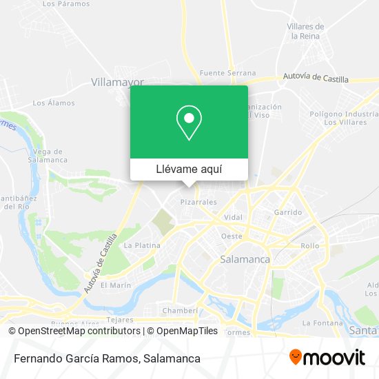 Mapa Fernando García Ramos