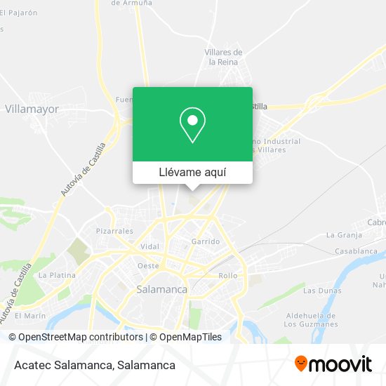 Mapa Acatec Salamanca