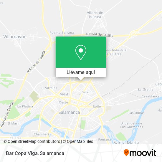 Mapa Bar Copa Viga