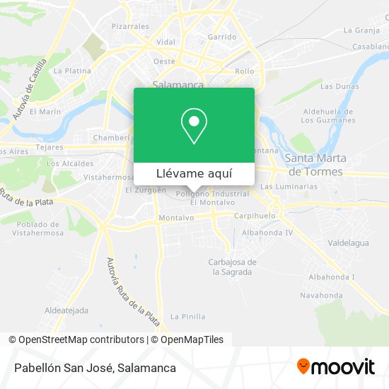 Mapa Pabellón San José