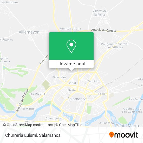 Mapa Churreria Luismi