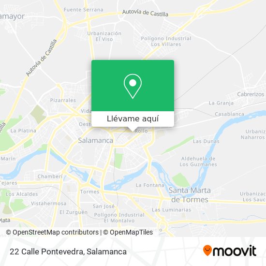 Mapa 22 Calle Pontevedra