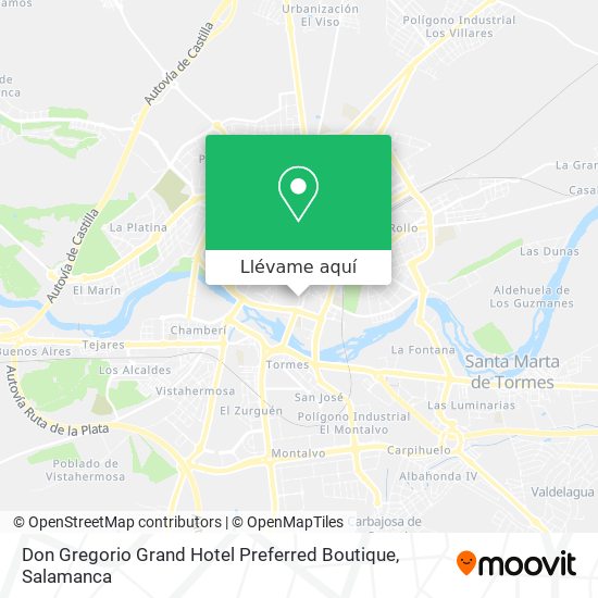Mapa Don Gregorio Grand Hotel Preferred Boutique