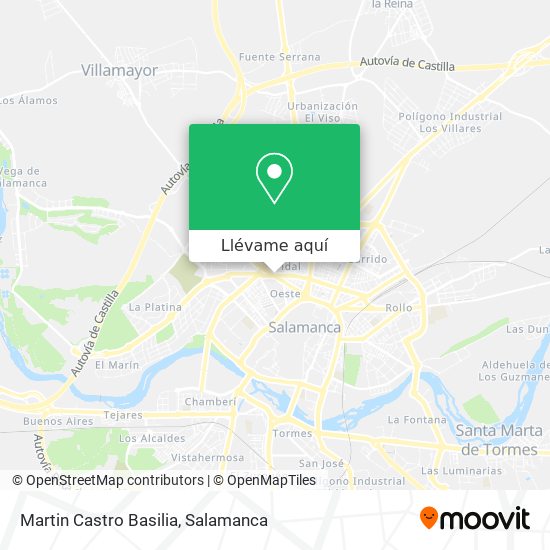 Mapa Martin Castro Basilia