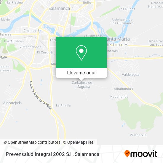 Mapa Prevensalud Integral 2002 S.l.