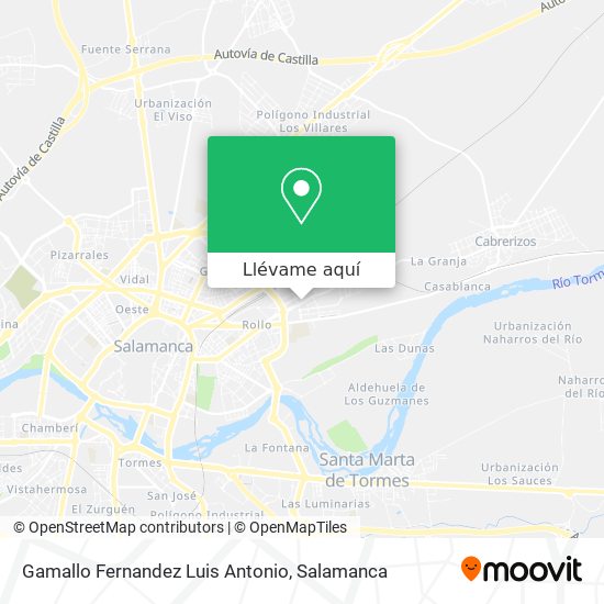 Mapa Gamallo Fernandez Luis Antonio