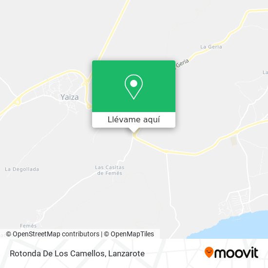 Mapa Rotonda De Los Camellos
