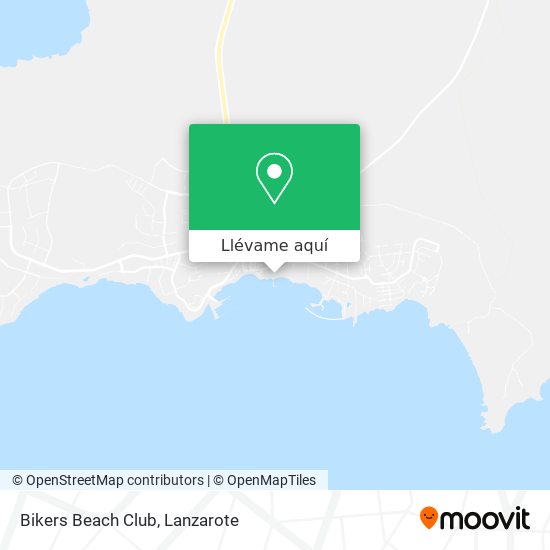Mapa Bikers Beach Club
