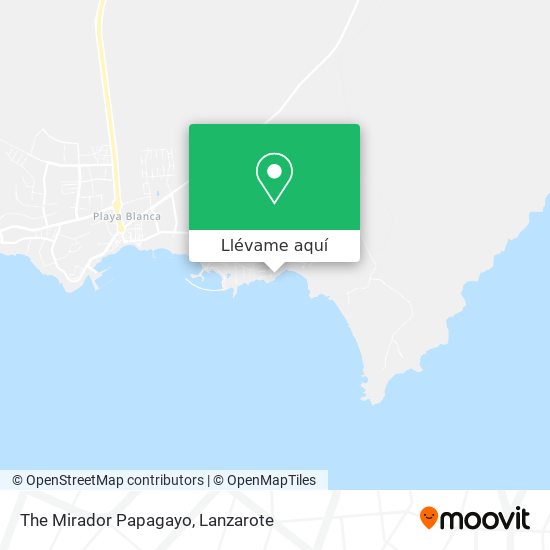 Mapa The Mirador Papagayo