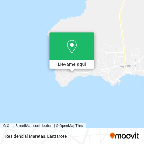 Mapa Residencial Maretas