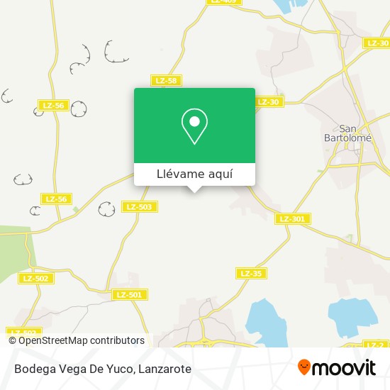 Mapa Bodega Vega De Yuco