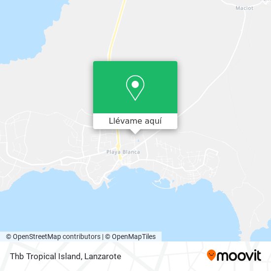 Mapa Thb Tropical Island